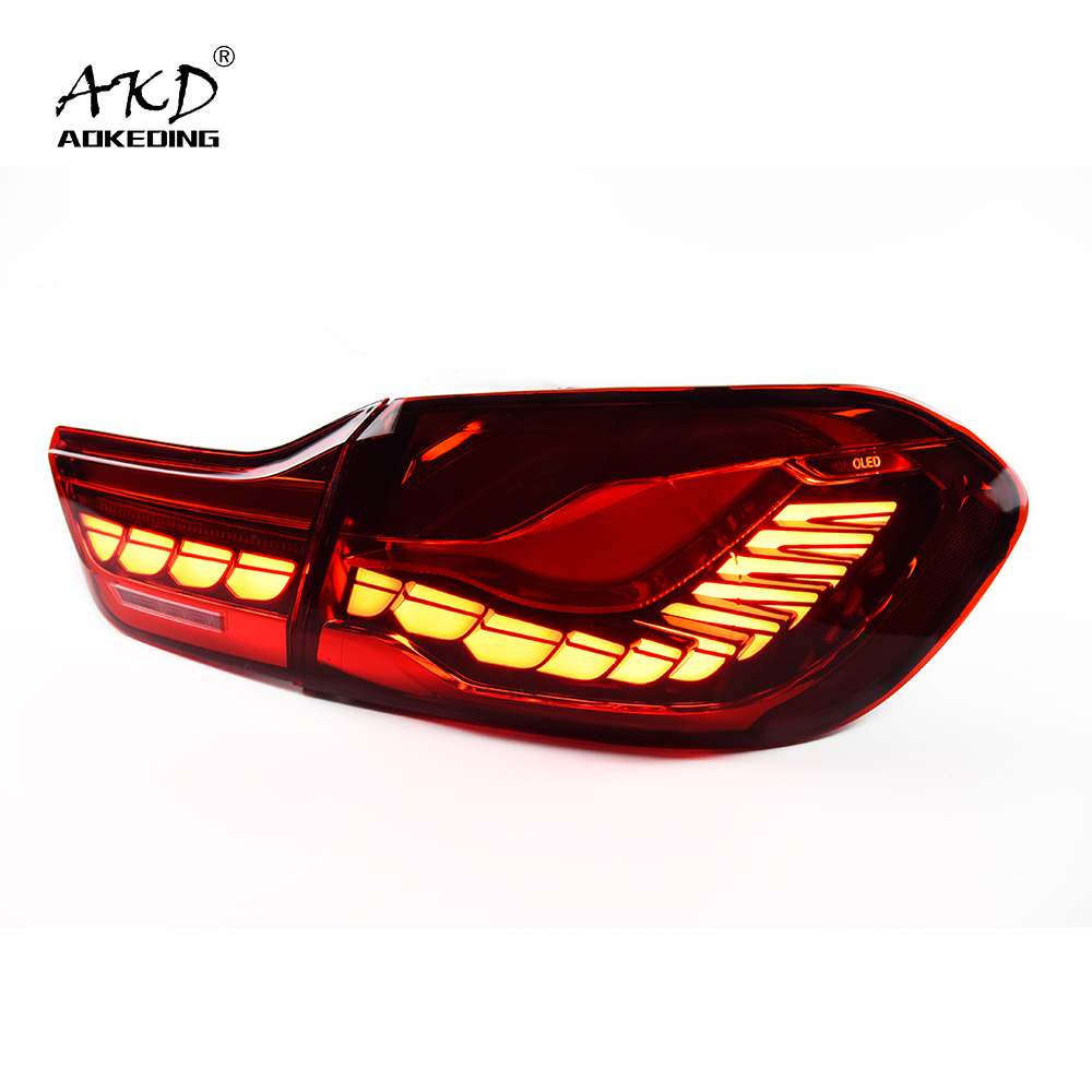 AKD Car Styling for BMW F32 2012-2019 F82 LED Tail Lamp M4 GTS Design led tail light 428i 435i DRL Signal auto Accessories