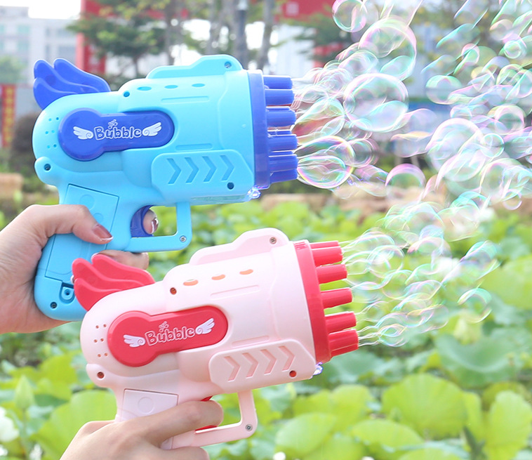 Производитель игрушки игрушка De пистолетного Гатлинга De burburbujas де Jabon Baratas Pistolas De Burbujas пистолет для стрельбы мыльными пузырями Для Веселых вечеринок