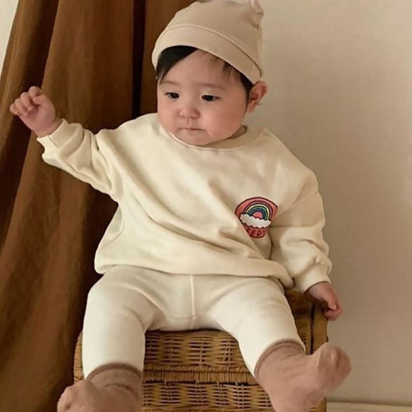 2021 Customized Spring Autumn Baby Girl's O-Neck Long Sleeve Cartoon Print Warm Hoodie