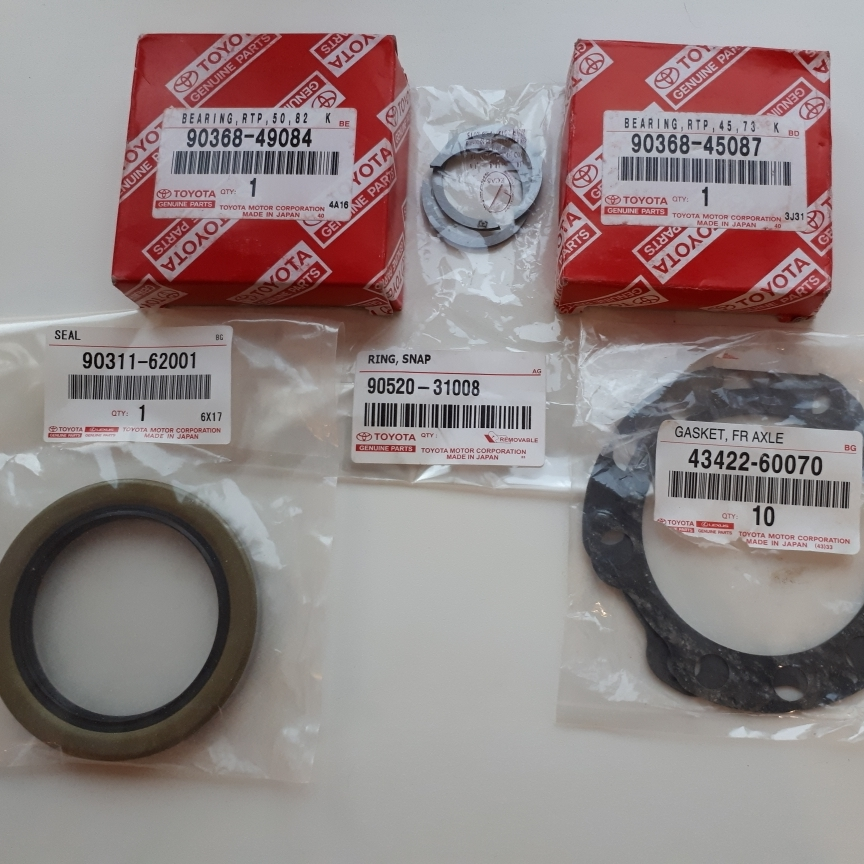 Wheel bearing 90368-49084 90368-49085 90080-36064 Tapered Roller Bearing JLM104910