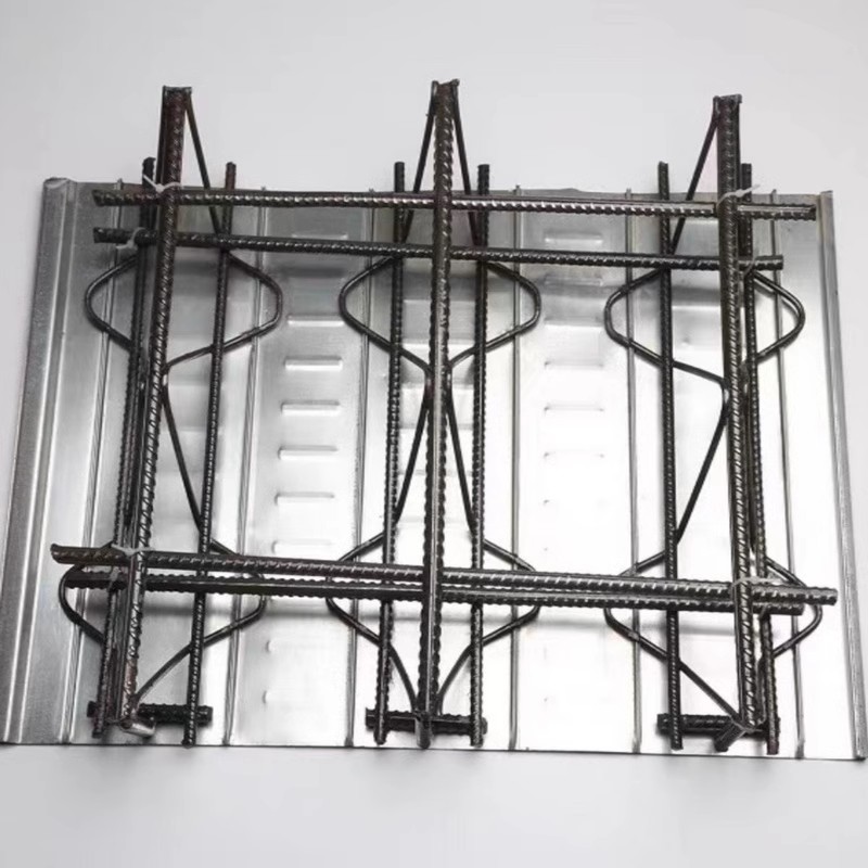 Steel Reinforced floor bearing plate for building construction