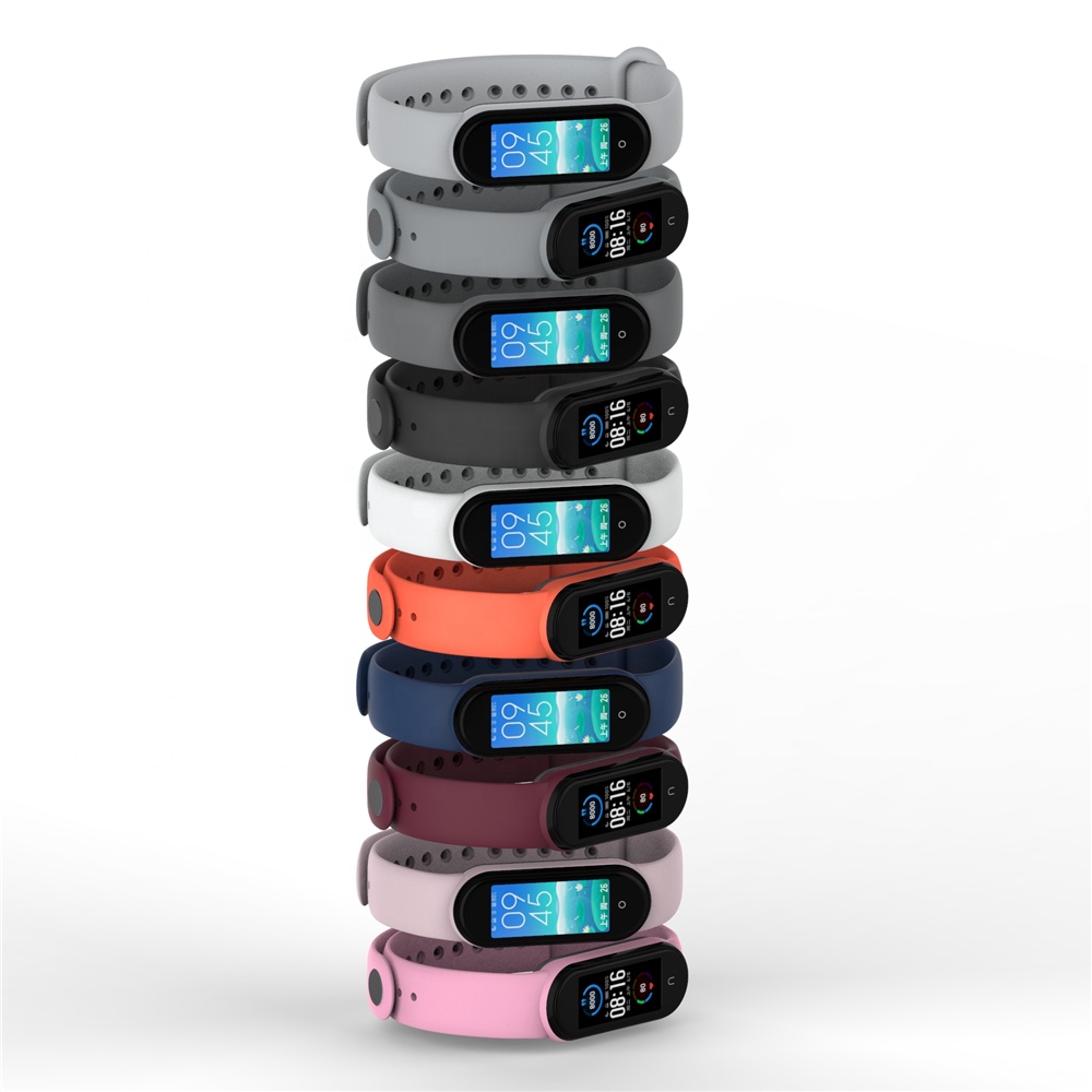 ODM HOLDMI Новинка 530222 серия 40 цветов Лидер продаж оранжевый красный Силиконовый miband5 ремешок для mi band 5