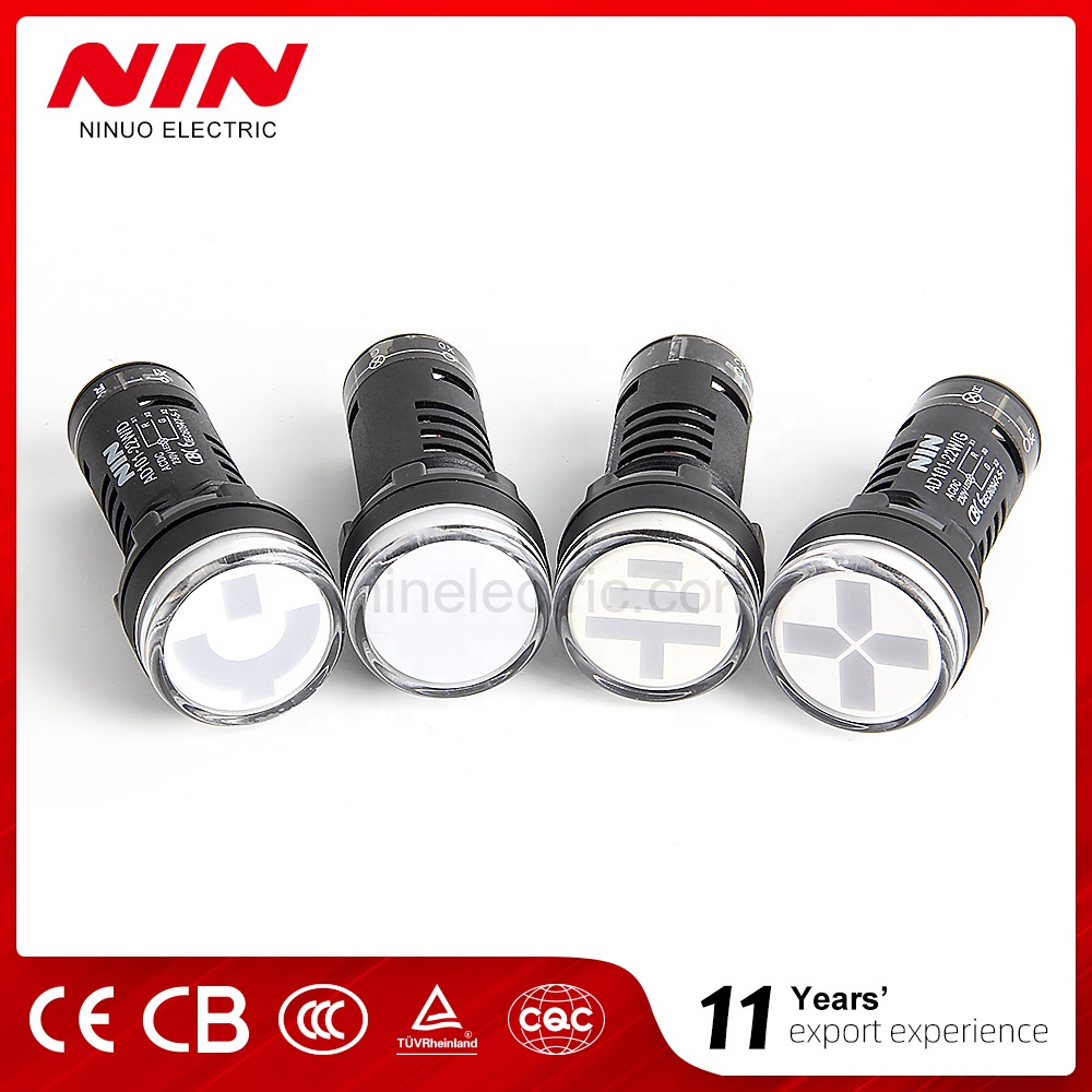 Nin 16-22W/G Mini indicator plastic indicator light led signal light