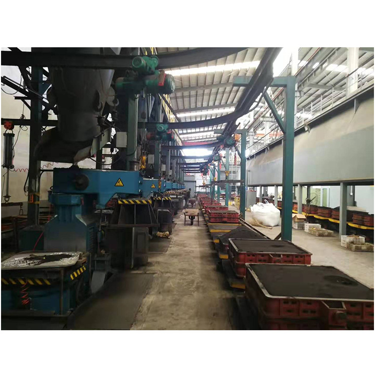 Metal cast aluminum die casting parts machine production line