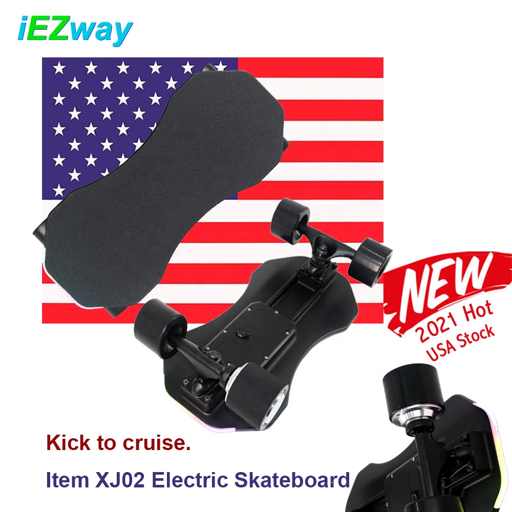 2021 iezway US Warehouse кик-помогать мини электронная сигарета-крейсер скейтборд бесконечный режим 9 дюймов самокат электрический скейтборд для детей «Человек-паук», для подростков