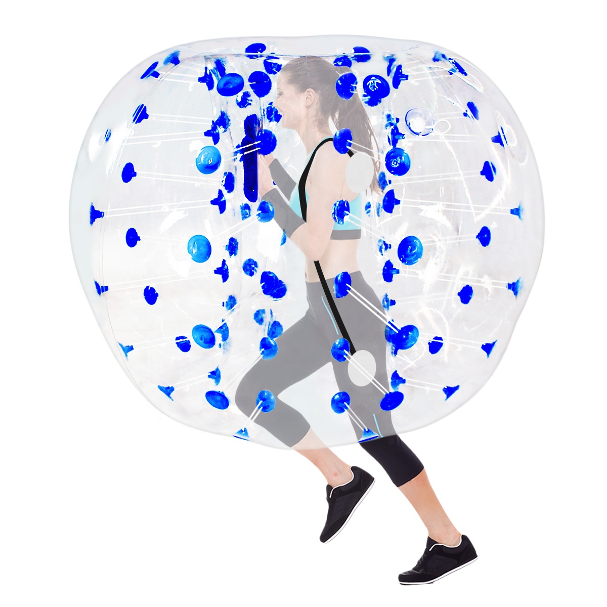 Outdoor Team Gaming Play Inflatable Bumper Bubble Soccer Balls Dia 4FT/5FT(1.2m/1.5m) Body Zorb Ball for Kids Adults