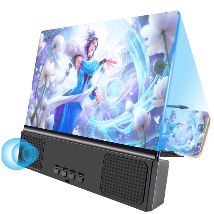 Wireless audio mobile phone screen amplifier 14-inch large screen anti-blue light high-definition mobile phone screen amplifier