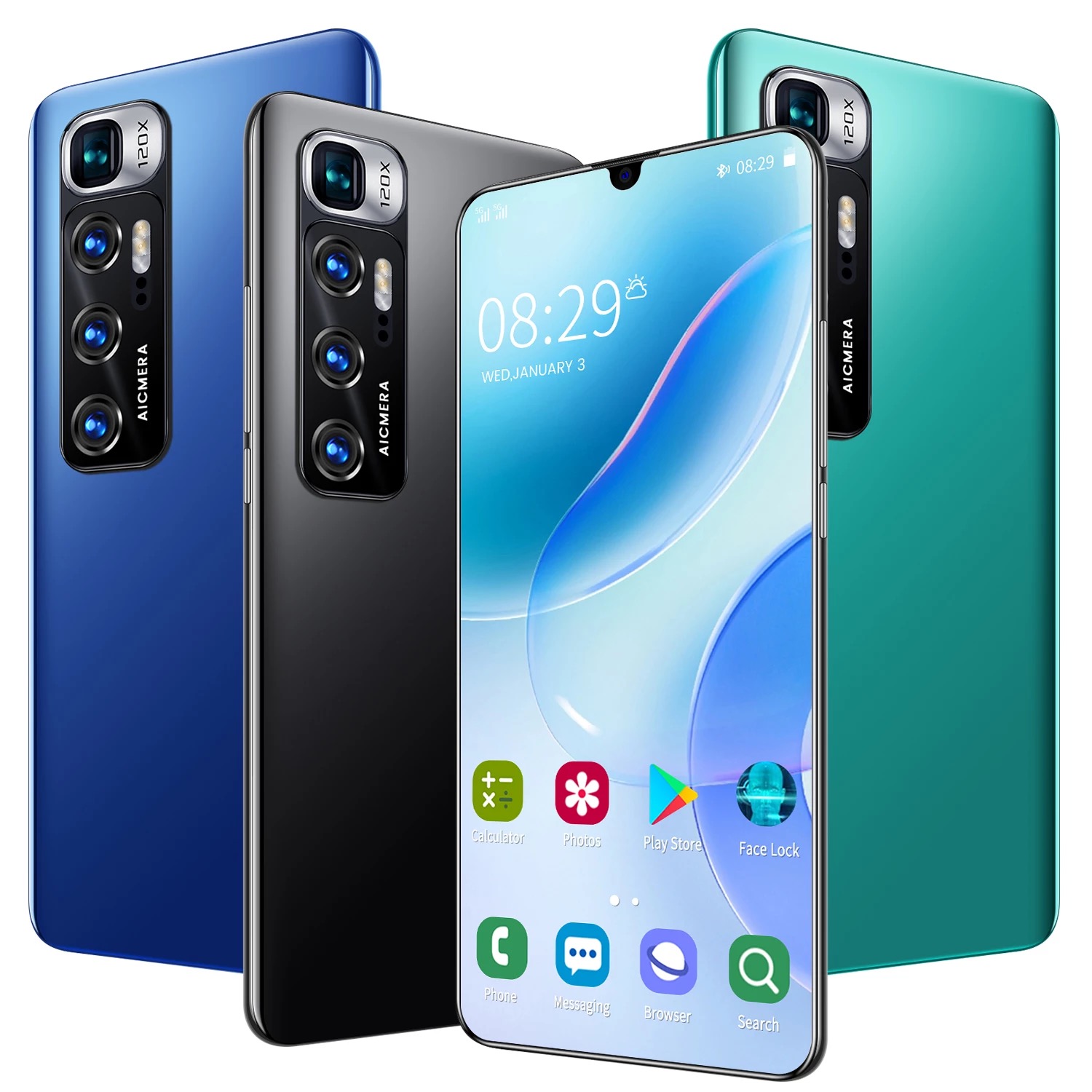 Новый Оригинальный разблокированный смартфон Mi M11 Pro 12 + 512 Гб с двумя Sim-картами разблокировка по лицу Android 10,03G.4G мобильный телефон