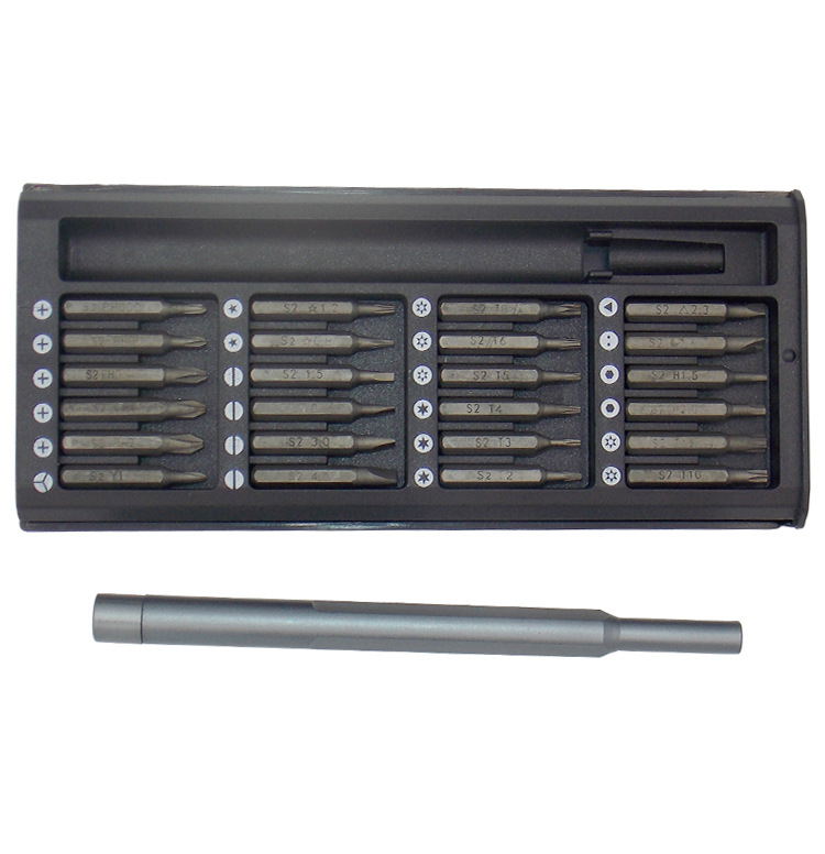 Hot sale 25 In 1 small Magnetic Screwdriver Bits Set Mobile Phone Repairing Tools Screwdriver Set