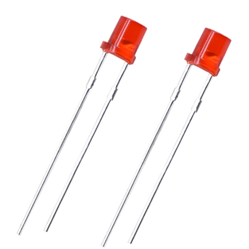3MM 5MM DIP Transparent Cover LED Red Yellow Green Blue Warm White high bright F3 F5 quality bead light emitting diode