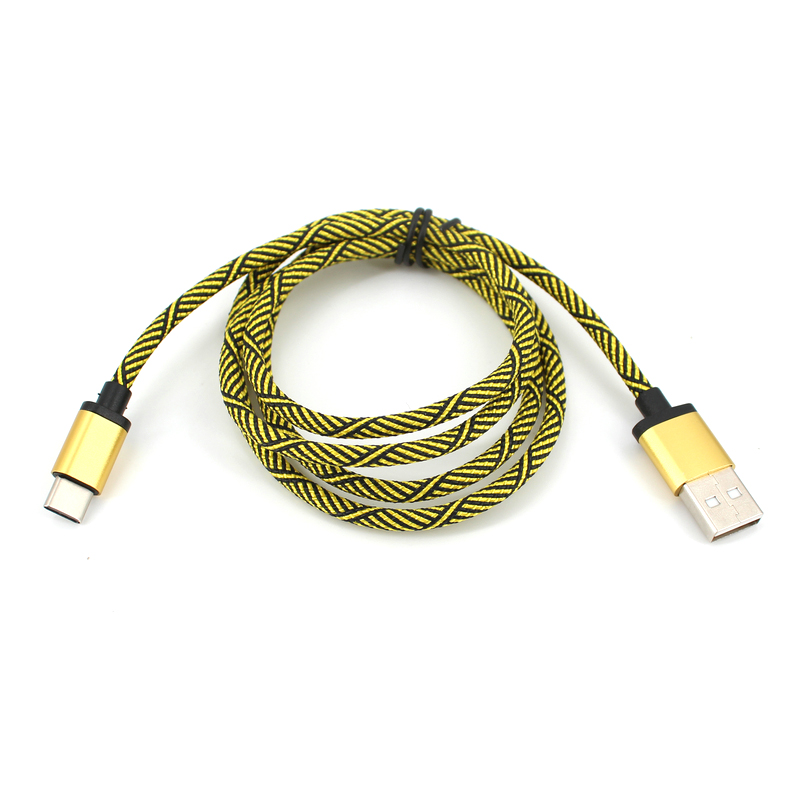 1 м или под заказ нейлоновая оплетка Type C Micro IOS 2,0 Usb кабели OEM Micro Usb