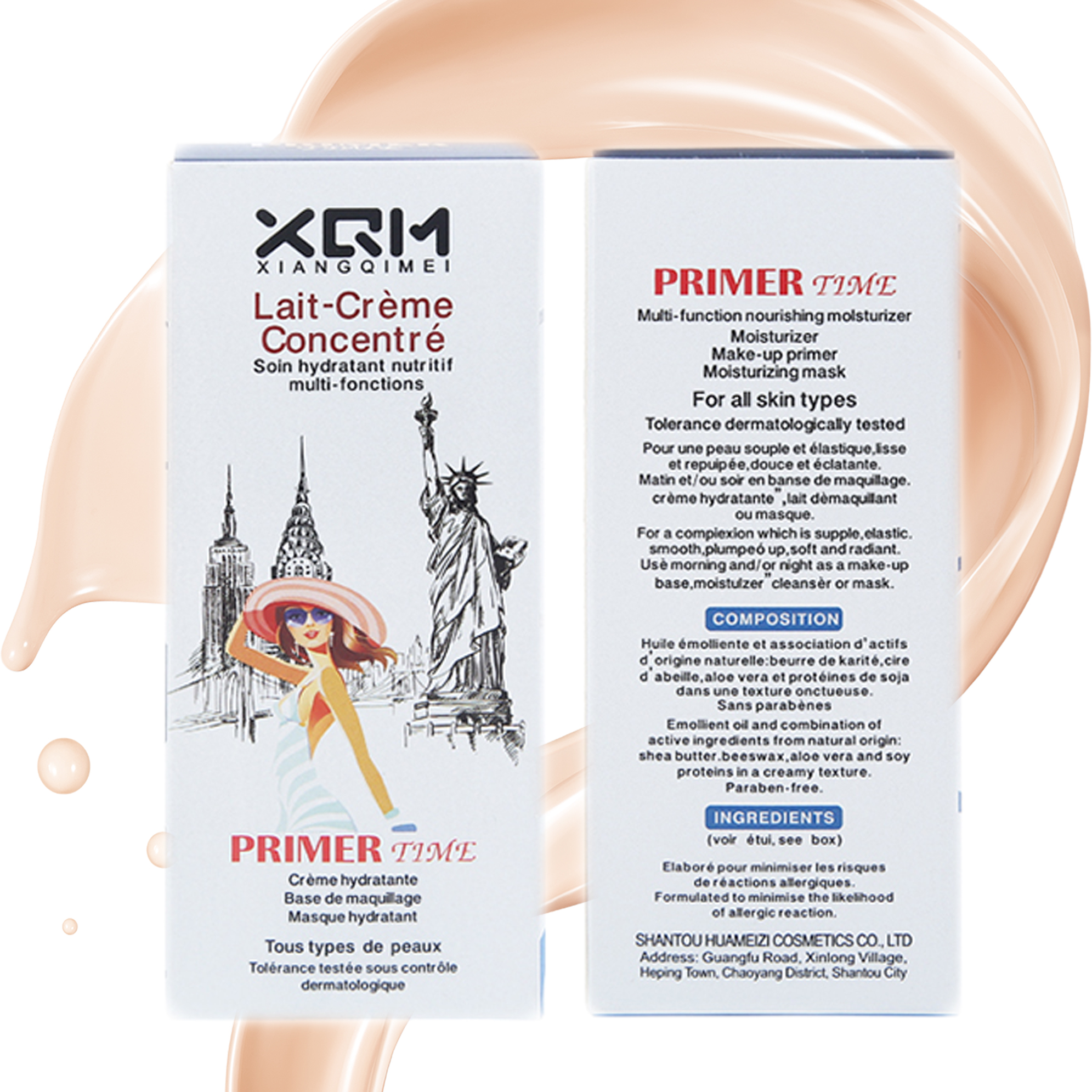 Hot New Products Base Pre-Makeup Skin Care Primer Lotion GMPC certification