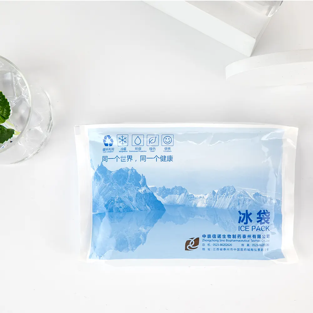 Cost effective cold chain pack Reusable Cold Bags Sheet Dry Ice Gel Pack for Shipping Delivery Food Fresh