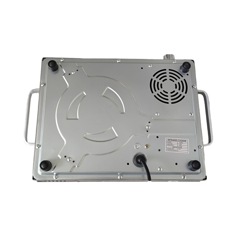 Portable Stainless Steel Electric Heating Stove with Infrared Heating Plate Multi-Functional Ceramic for Hotel Use