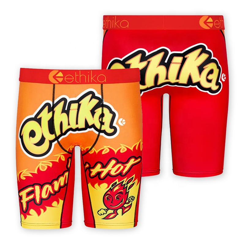 Горячее Спортивное Мужское нижнее белье Ethika Flamin 2021, Новое поступление, оптовая продажа, трусы-боксеры на заказ