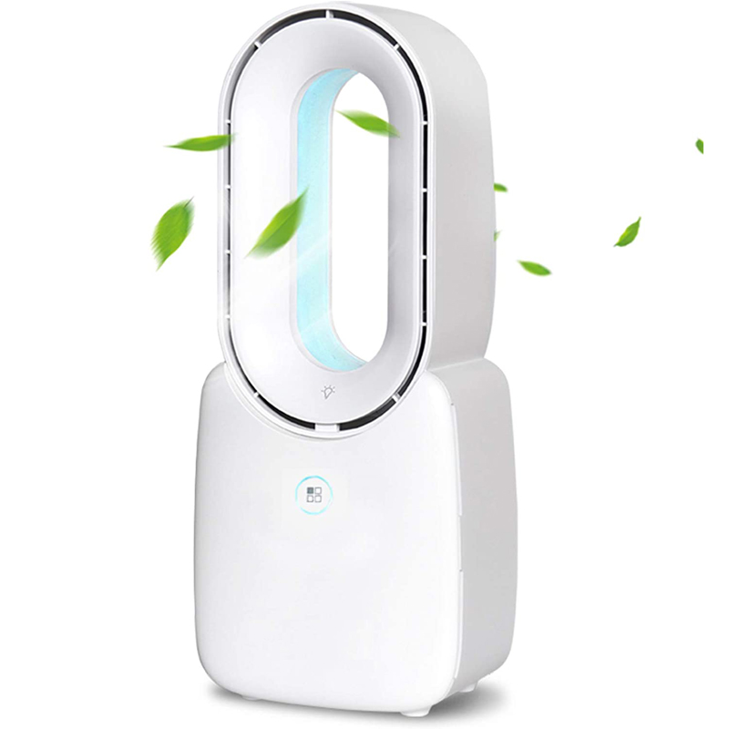 Bladeless Fan USB Rechargeable Bladeless Cool Tower Fan Electric Desk Bladeless Fan For Household