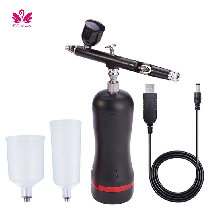Mini Air Compressor Kit Air-Brush paint Spray Gun Airbrush For Nail Art Desgin Tattoo Craft Cake Tool Set