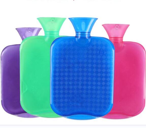 High quality new design PVC Hot Water Bottle Warmer for new year Chrismas winter gift
