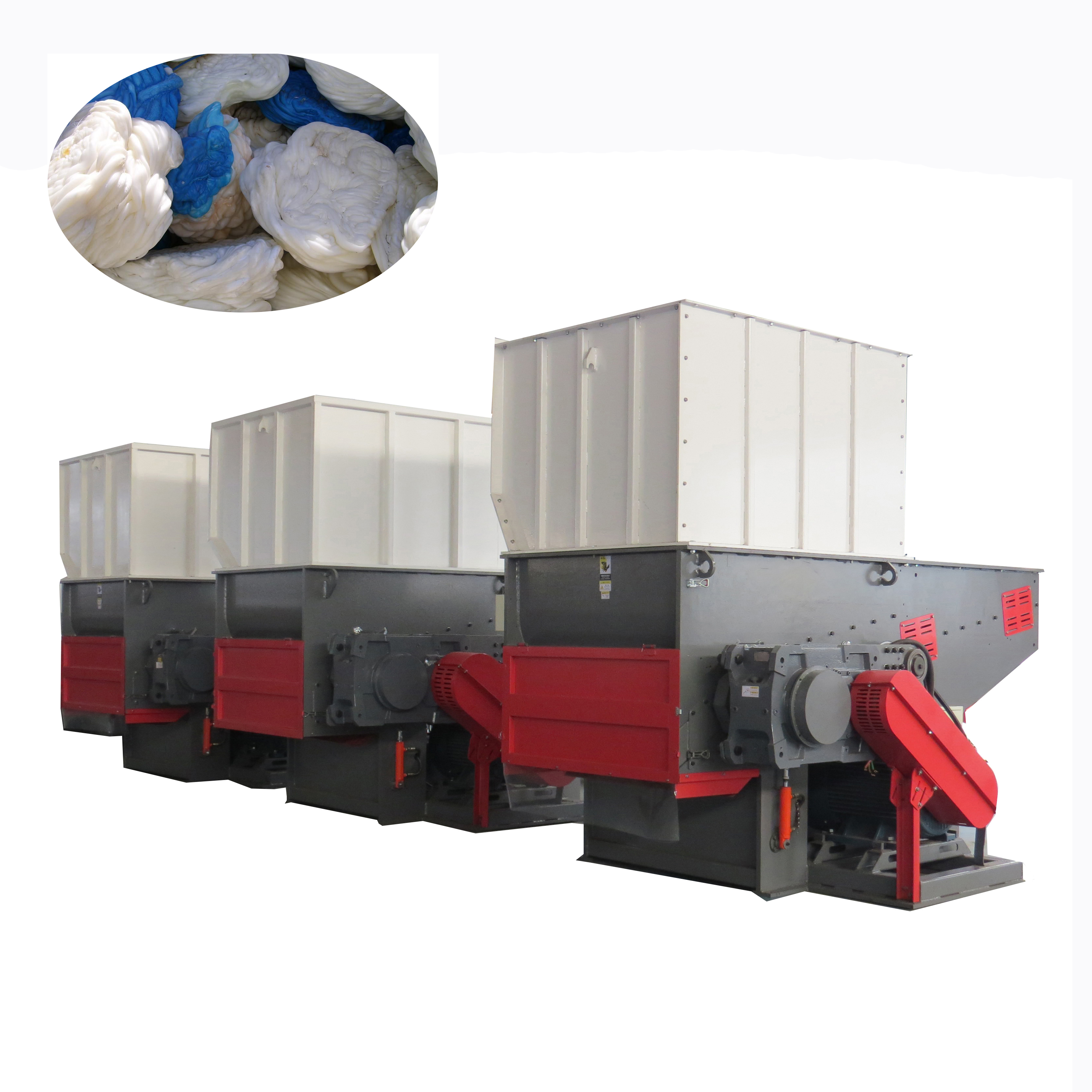 PP PE ABS Film Injection Material Heavy Duty Bottle For Sale Plastic Recycling Shredder Machine