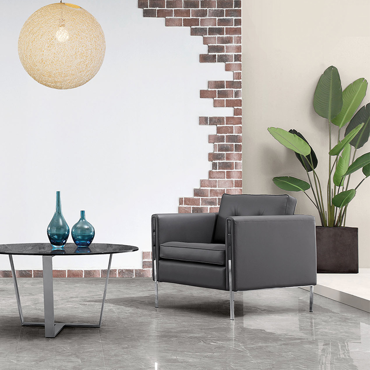 Wholesale Customizable 3 Seater Pu Sofa Set Designs Office Living Room Furniture