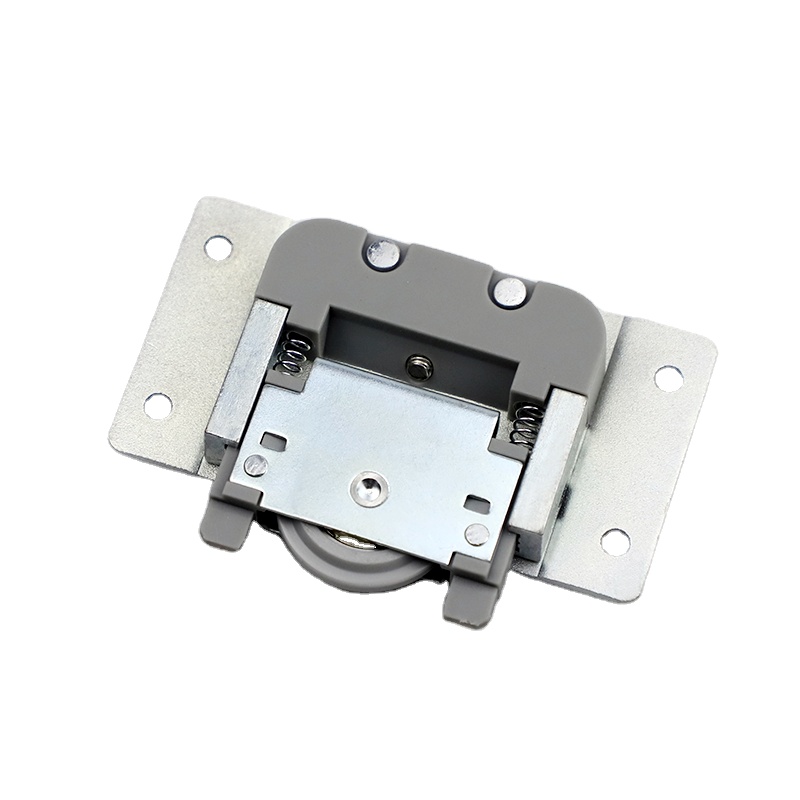 the best price Wardrobe hardware accessories Concealed Sliding Door System For Furniture Door Roller & Guide Set