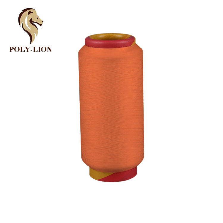 Most popular 150D 96F with 40D acy elastic recycled polyester air covered yarn for swimwear