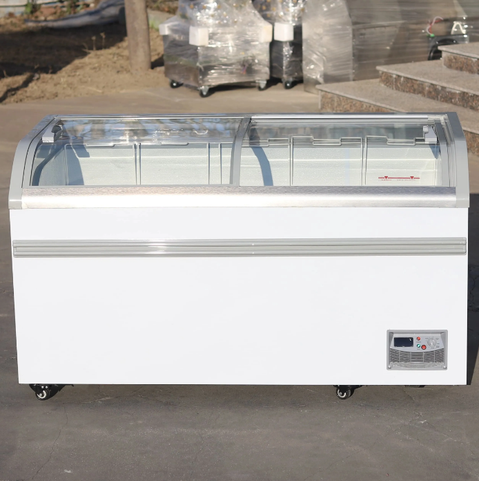 Customize Various Refrigeration Equipment, Refrigerated and Frozen Freezers, Commercial Supermarket Island Freezers