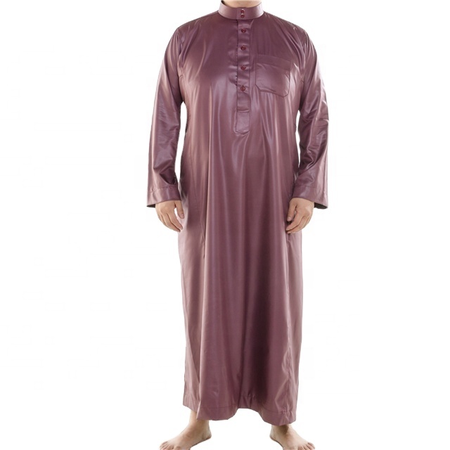 Оптовая продажа, новая модная мужская одежда thobe jubba, Мужская мусульманская одежда Харамаин thobe