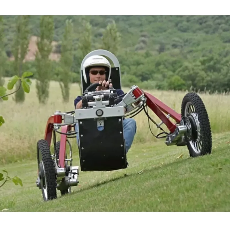 Четыре толстых колеса-пауки 48 км/ч одноместная электрическая тележка для взрослых вездеход