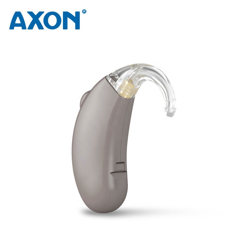 Высокое качество слуховой аппарат с батареей AXON V-263PB для потери слуха