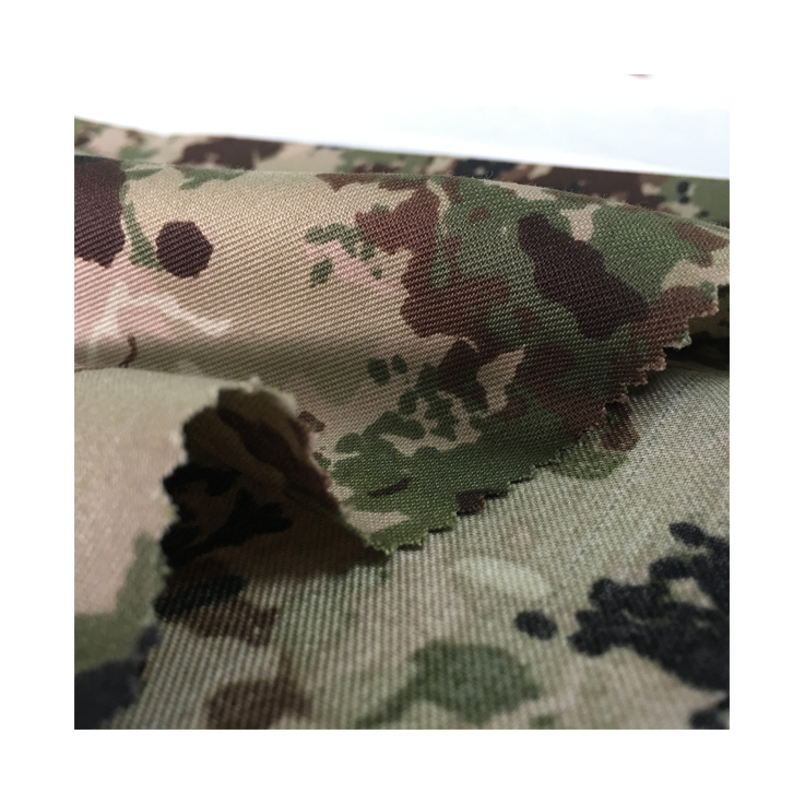 2021 new china fabric textile knit fabric printed cotton Jungle camouflage fabric