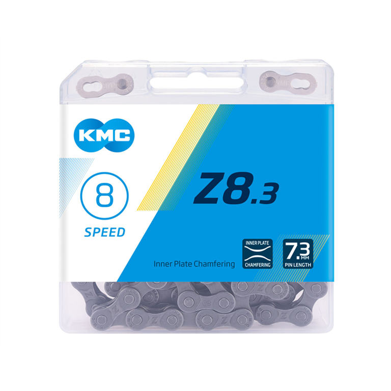 КМК Z8.3 цепи 116 ссылки 1/2 "x3/32" легированная сталь 8 скорость Чиан Mtb дорожный серого цвета детали для велосипеда велосипедная цепь для 8, оптовая продажа