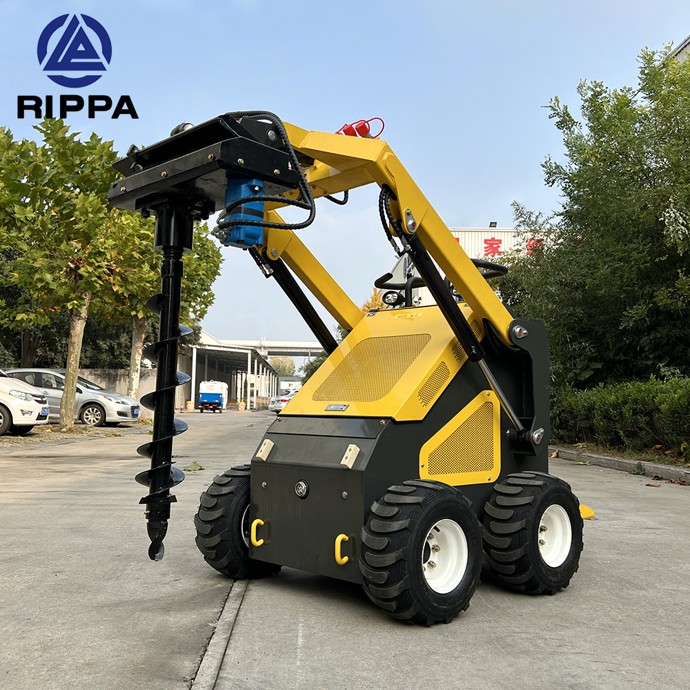 Cheapest Farm Used Construction Machinery Mini Skid Steer Bobcat Loader For Sale