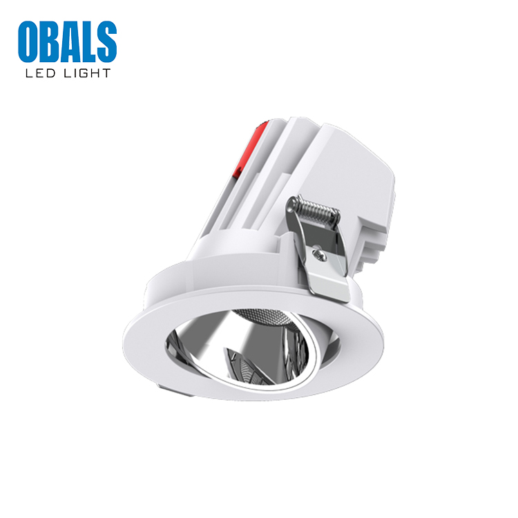 OBALS Hot Selling Round Wall Ceiling Recessed Mount COB 10w 20w 30w Led Spot Lamp