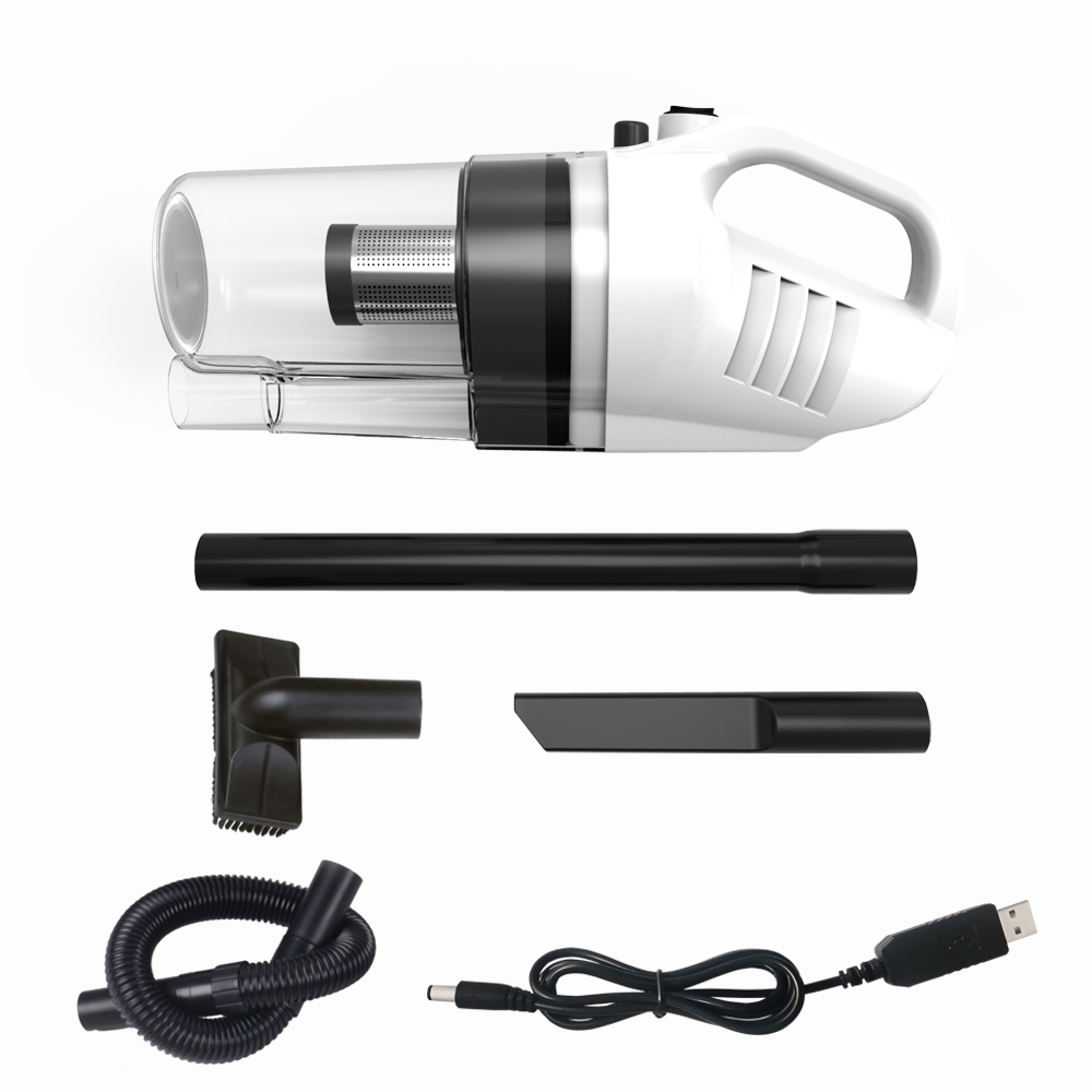 ELUXGO Portable Handy Multifunctional Car Cordless Vacuum Cleaner With USB Charging