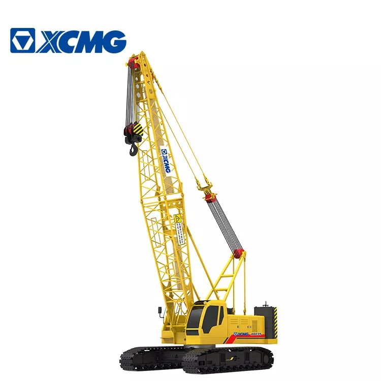 XCMG официальный XGC75 Подержанные подъемные краны подержанный гусеничный кран цена на продажу