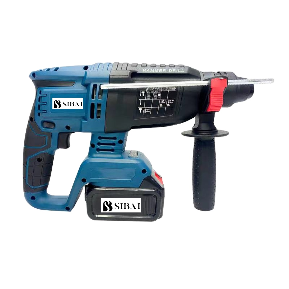 Decoration stronger impact power brushless jaker hammer drill integrated function electric breaker rotary hammer drill