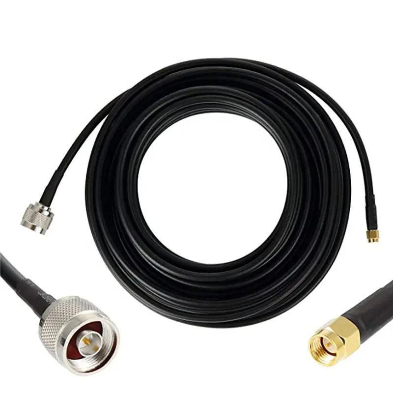 Jumper LMR400 RF Coaxial Cable N SMA Connector 1/5/10/15/20m