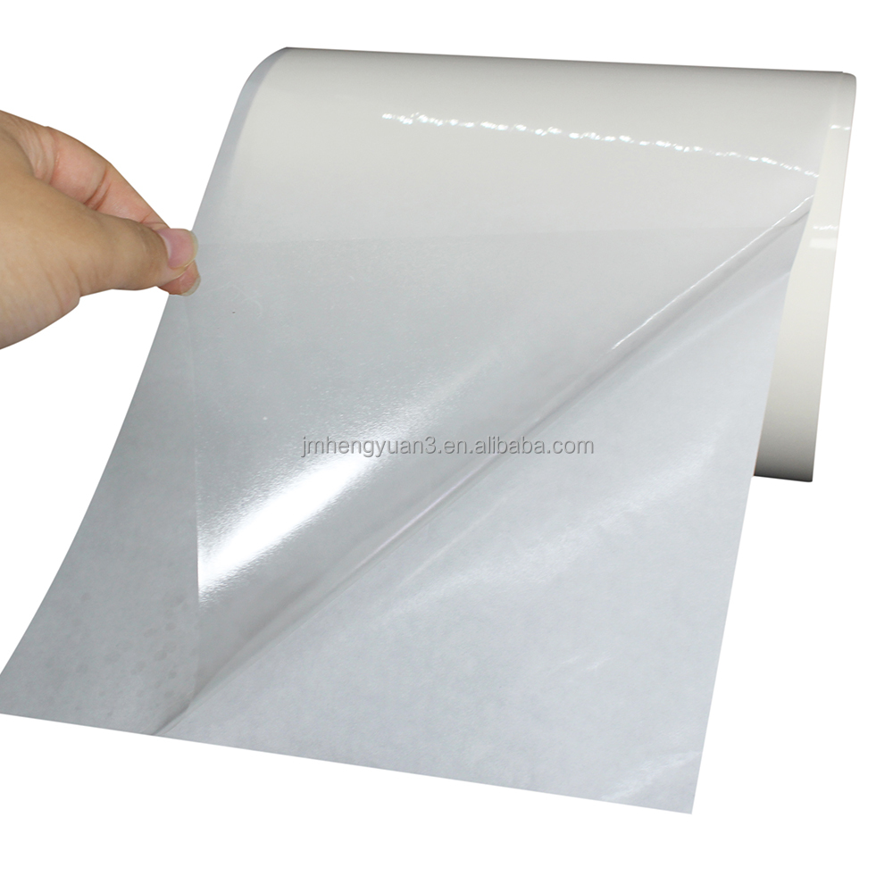 Transparent PP Clear Label Self Adhesive Paper BOPP Polyethylene Sticker Stock PP Label Paper Jumbo Rolls