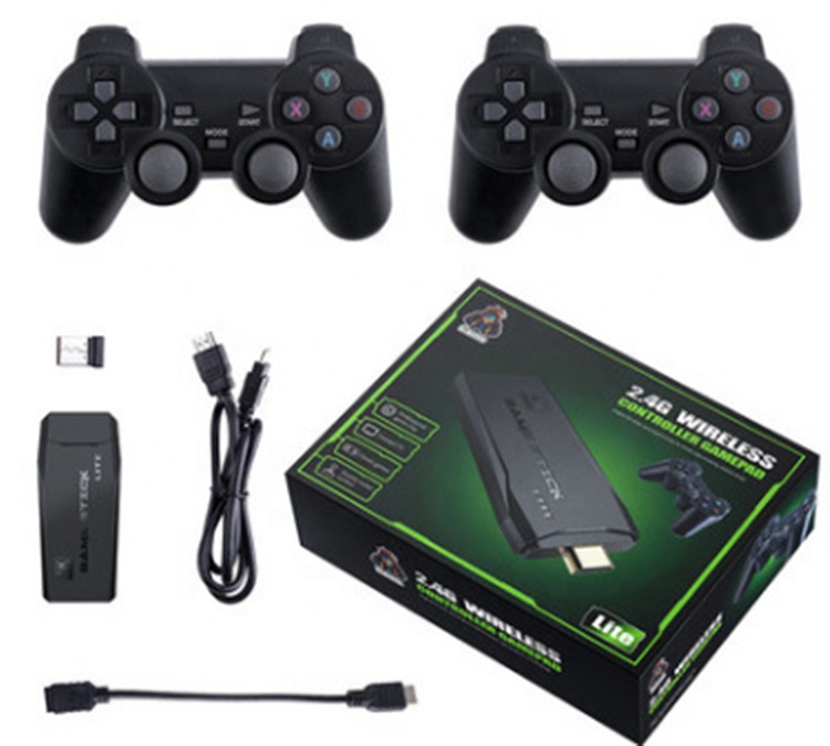 M8 4K HD TV Game Stick встроенные 3500/10000 игр Ретро портативная игровая консоль