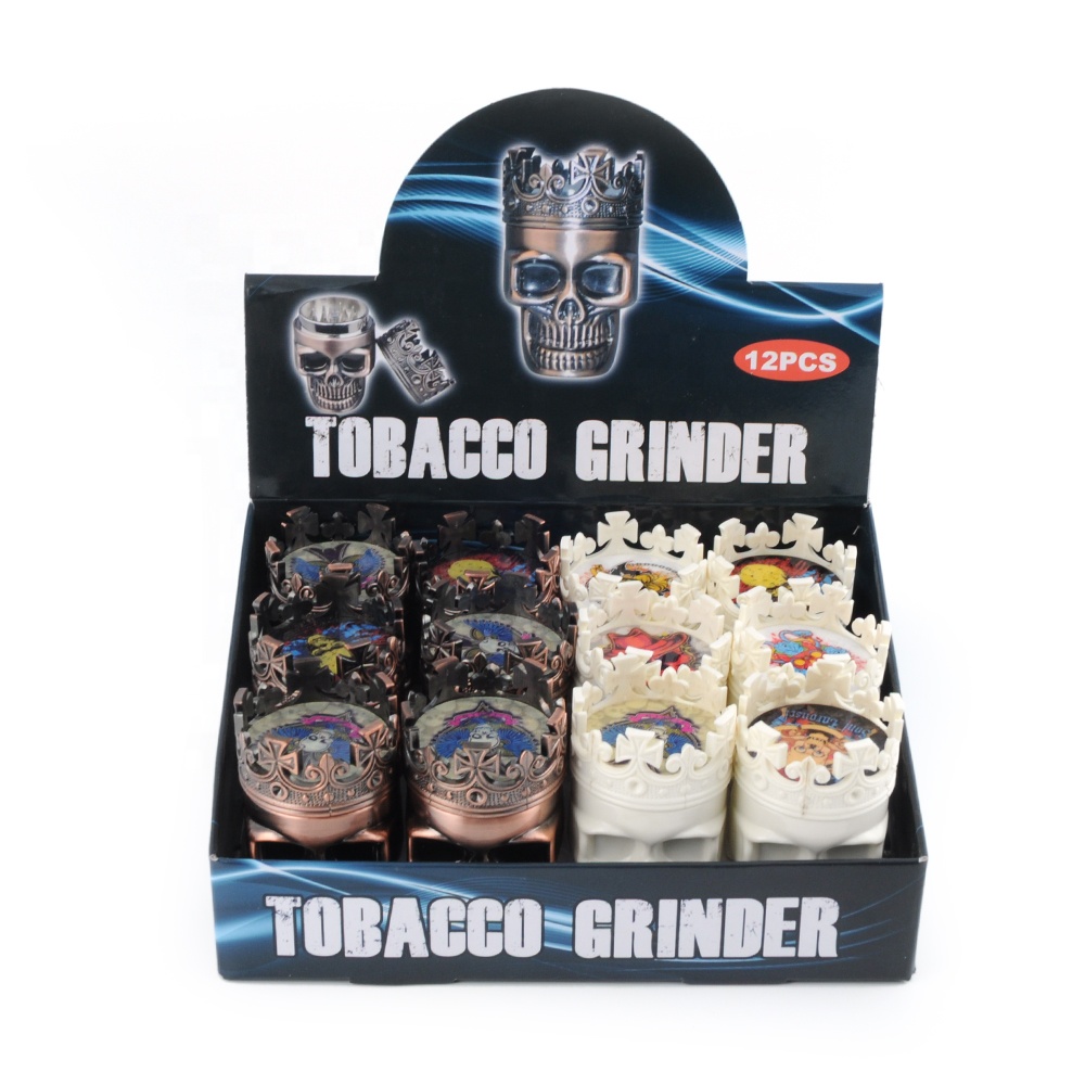 New Products Crown Gift Grinder Machine For Home Herb Grinding
