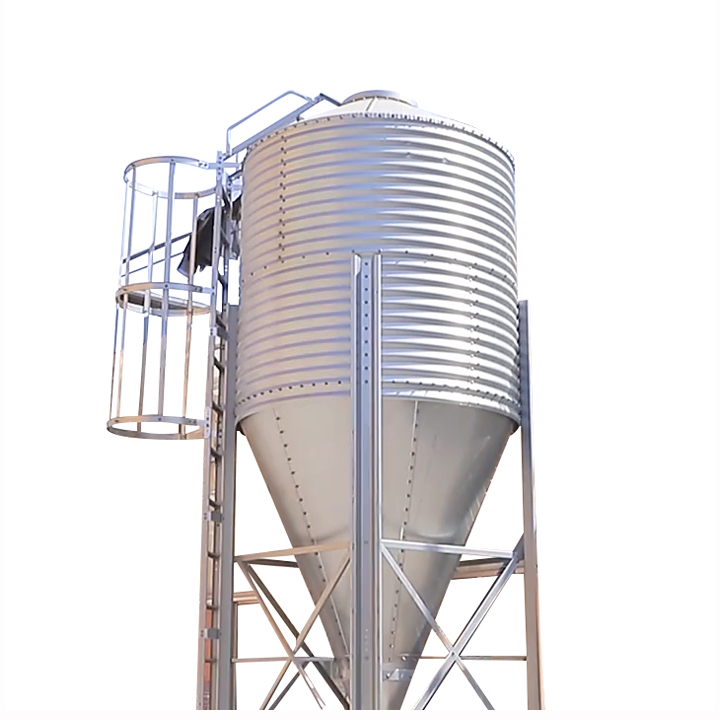 Livestock feed storage silo bean wheat corn silo for poultry feed