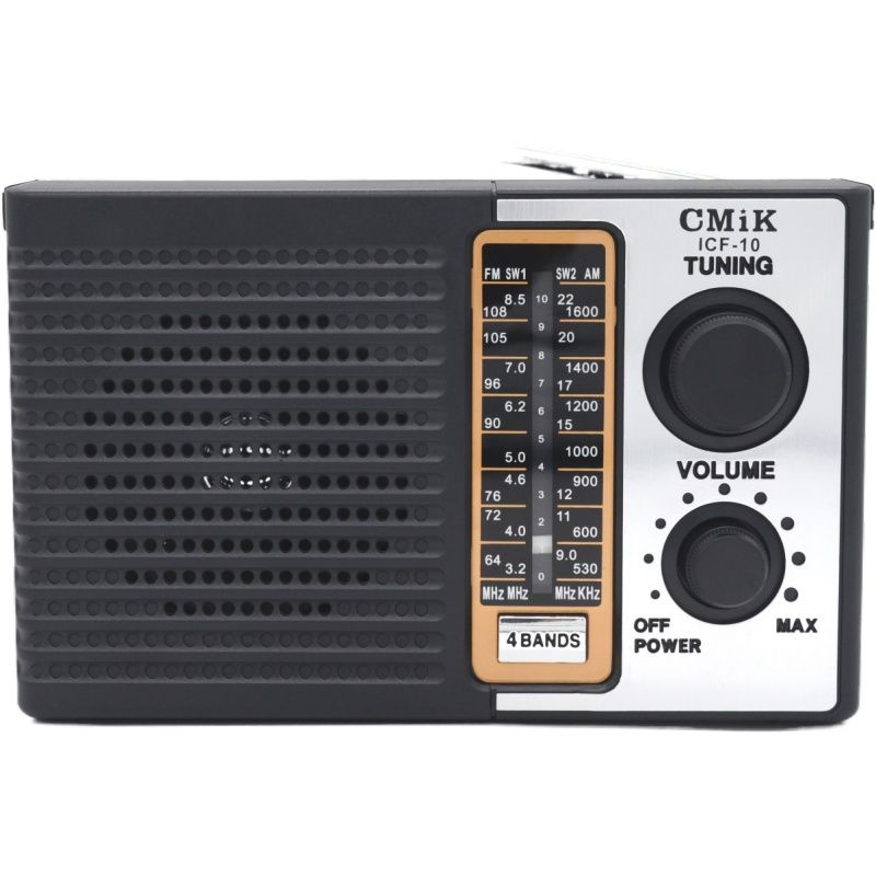 Cmik mk-10 высокое качество radyo наушники jack fm-приемник am/fm/sw портативное радио