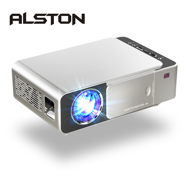 ALSTON T6 Базовая версия full hd светодиодный проектор 4k 3500 люмен USB 1080p Портативный кинопроектор проектор