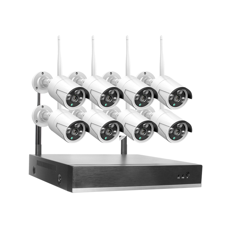 Цена по прейскуранту завода Eseecloud IP65 Водонепроницаемый NVR наборы 1080P Беспроводная CCTV камера безопасности Система 8CH WiFi NVR комплект