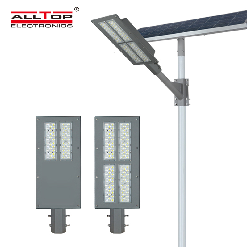 ALLTOP MPPT Solar Charge Intelligent Solar Powered Light 180w LED Solar Street Light