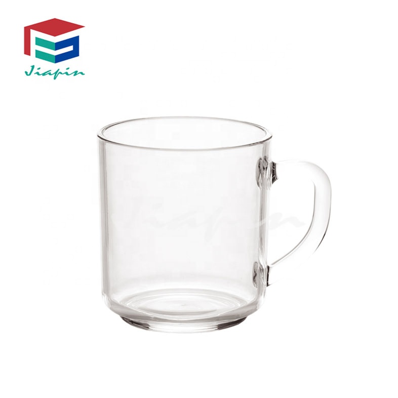 Пластиковая кружка-стакан для воды, кружка для сока, кружка для кофе с ручкой
