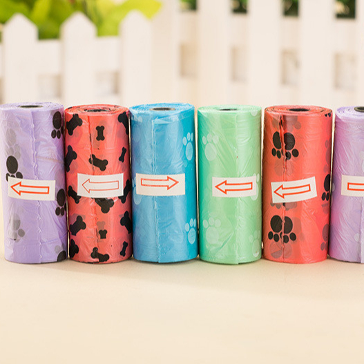 Wholesale Pet Garbage Bag Dog Poop Bag Pet Supplies Sustainable Biodegradable 6 Rolls Pet Poop Bag