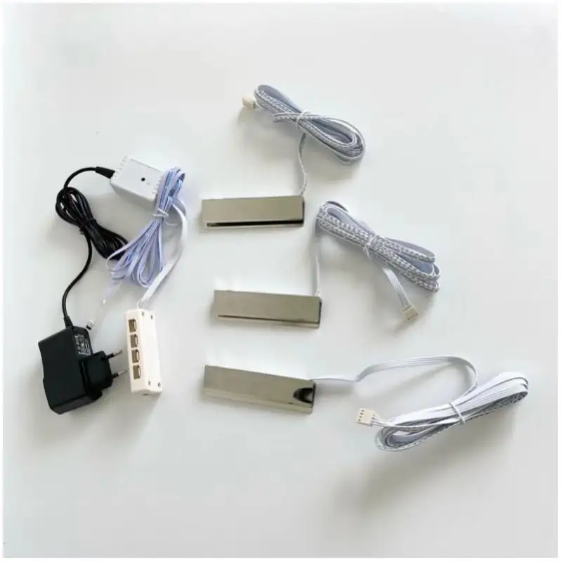 Metal LED control dimming color changing bar clip cabinet light kit combination 1x3 sets