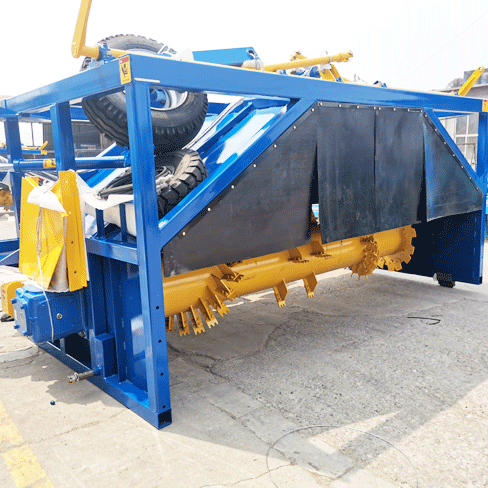 Трактор windrow для органического компоста